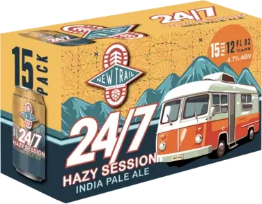 NEW TRAIL 24/7 SESSION IPA 15PK CAN