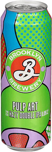 Brooklyn Hazy IPA Pulp Art Can