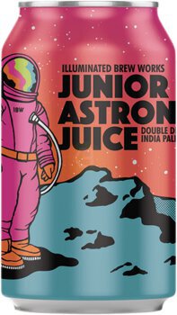 Illuminated Brew Works Junior Astronaut Juice Double Dry Hopped India Pale Ale