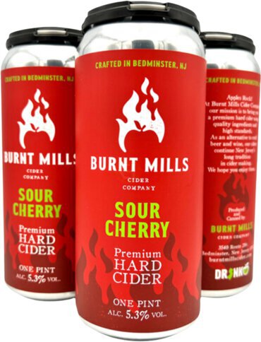 Burnt Mills Sour Cherry Premium Hard Cider Limited Release