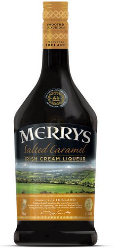 Merrys Salted Caramel Irish Cream Liqueur