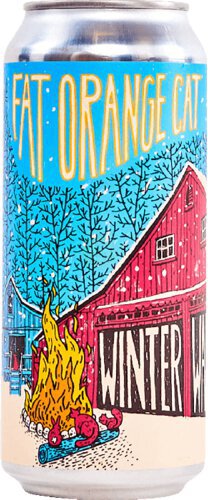 Twelve Percent Fat Orange Cat Winter Warmer