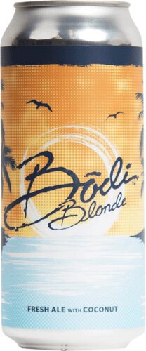 Hoboken Brewing Bodi Blonde Fresh Ale With Coconut