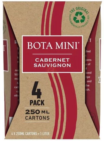 Bota Mini Cabernet Sauvignon Pak