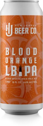 New Jersey Beer Co Blood Orange IPA Can
