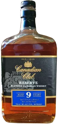 Canadian Club Reserve Years Old