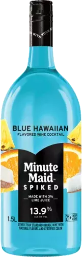 Minute Maid Spiked Blue Hawaiian