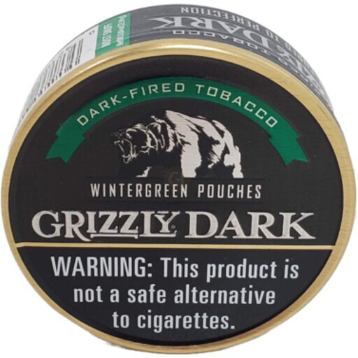 Grizzly Dark Wintergreen Pouches