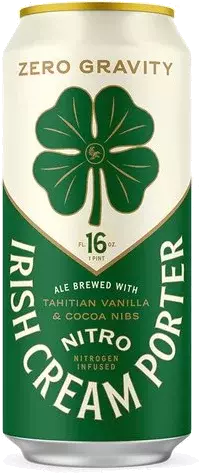ZERO GRAVITY IRISH CREAM NITRO PORTER 4PK
