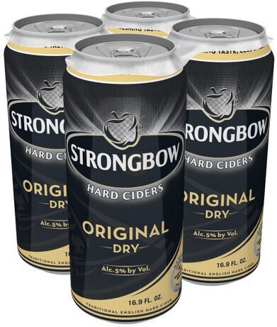 Strongbow Dry Cider Cans