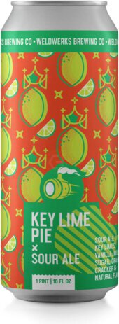 Weldwerks Key Lime Pie Berliner Sour With Key Lime Vanilla Bean Graham Cracker
