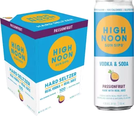 High Noon Tequila Seltzer Passionfruit