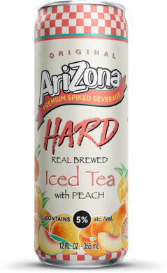 Arizona Hard Iced Tea With Peach