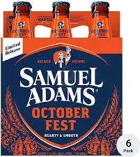 Sam Adams October Fest 6pack Btls