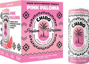 Chido Pink Paloma Tequila Seltzer Each