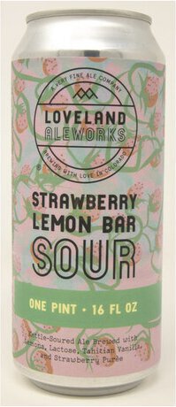Loveland Aleworks Strawberry Lemon Bar Sour 1/19c