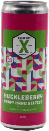 Brewery X Huckleberry Craft Seltzer