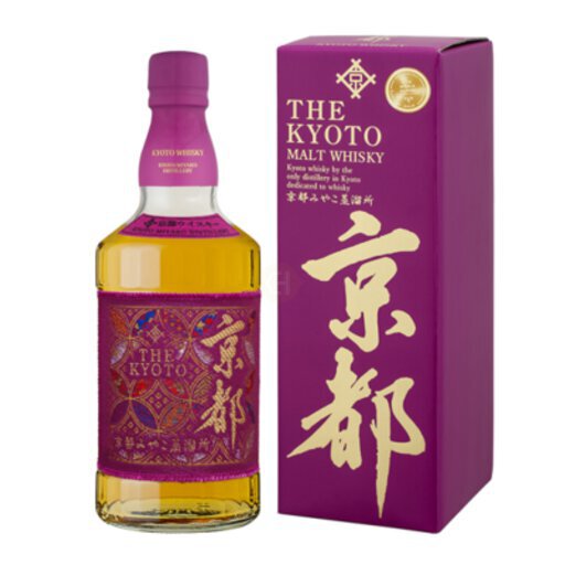 Kyoto Muraski Obi Nishijin Ori Purple Label Whisky - Caputi