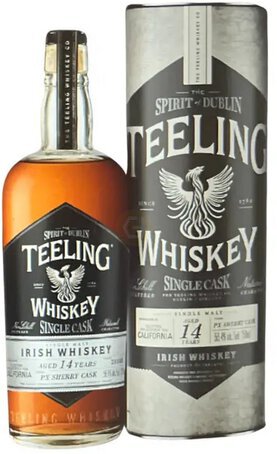 Teeling Whiskey Years Old Px Sherry Cask Single Cask Single Malt Irish Whiskey