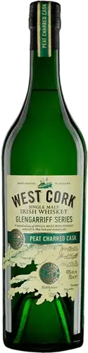 West Cork Single Malt Irish Whiskey Glengarriff Series Peat Charred Finished