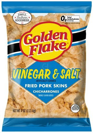 Golden Flake Vngr Slt Pork Skins