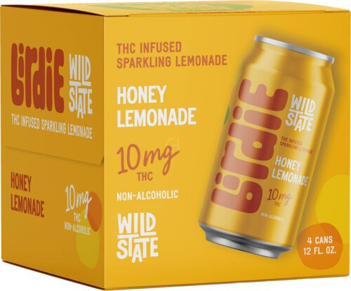 Wild State Birdie Honey Lemonade 10mg Thc