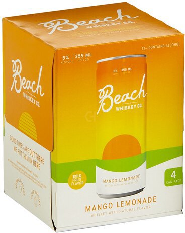 Beach Whiskey Mango Lemonade