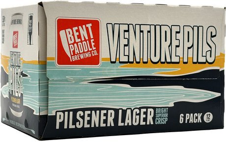 Bent Paddle Venture Pilsner Lager 6x12oz Cans