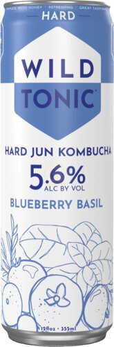 Wild Tonic Blueberry Basil 12o