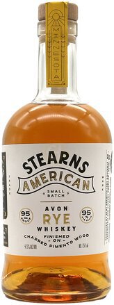 Stearns American Avon Small Batch Rye Whiskey