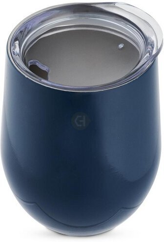 True Sip & Go Stemless Wine Tumbler Navy Blue