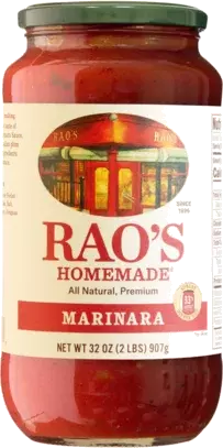 Rao's Homemade Marinara Sauce Premium Quality All Natural Tomato Sauce & Pasta Sauce