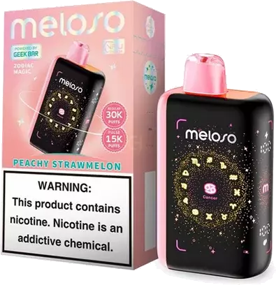 Geek Bar Meloso Peachy Strawmelon 50mg