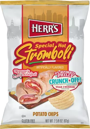 Herr's Special Hot Stromboli Ripple Chip