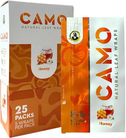 Camo Wraps Packaging Honey Flavor