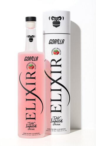 Gorilla Elixir Strawberry Watermelon Thc Cocktail