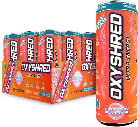 Oxyshred Energy Drink Proton Plasma Pew Pew Zap Zap