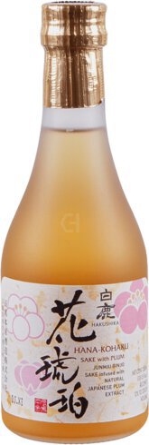 Hakushika Hana Kohaku Junmai Plum Sake