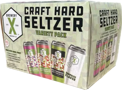 Brewery X Hard Seltzer Variety 12 Cans