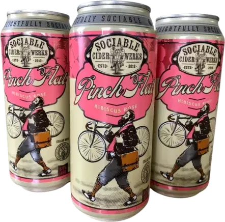 Sociable Cider Werks Road Rash Raspberry Lemon Shandy