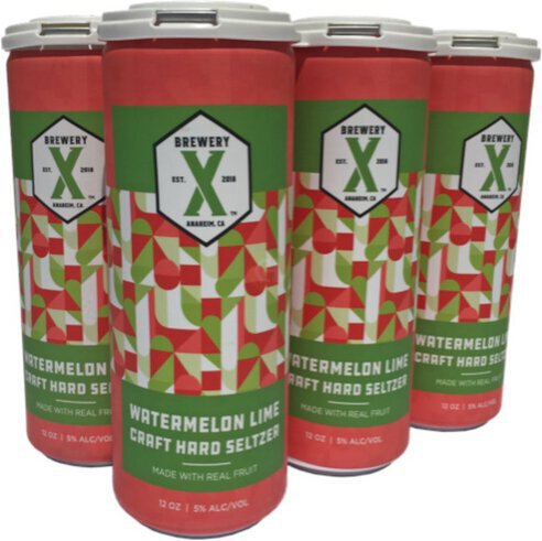 Brewery X Watermelon Lime Hrd Seltzer 6 P