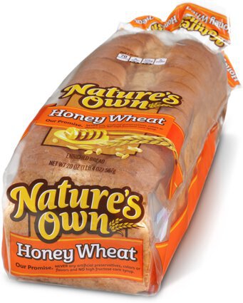 Natures Own 100 Wheat Bread