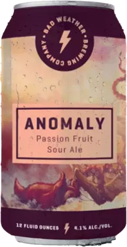 Bad Weather Anomaly Passion Fruit Sour Can