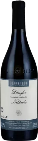 Broccardo Langhe Nebbiolo Red Wine