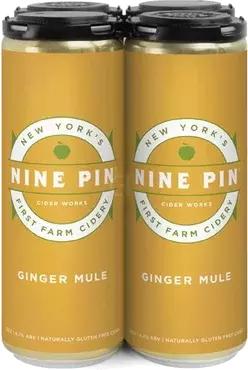 Ny's First Farm Cidery Nine Pin Ginger Mule