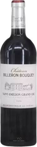 Chateau Billeron Bouquey Saint Emilion Grand Cru