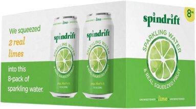 Spindrift Lime Can