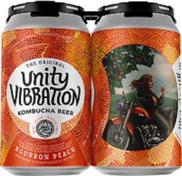 Unity Vibration Bourbon Peach Single Can