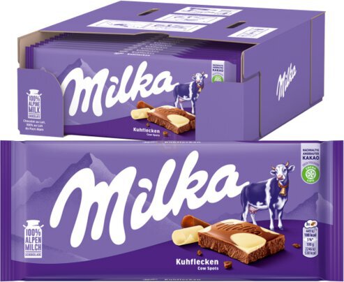 Milka Milk Andwhite Chocolate
