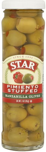 Star Pimiento Stuffed Manzanilla Olives